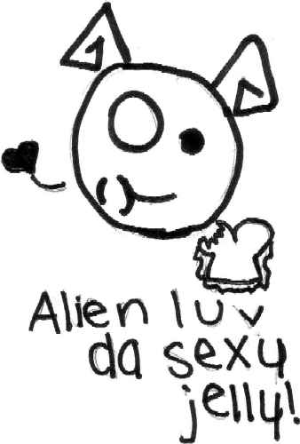 Alien luv da sexy jelly*request* by DeathPixie