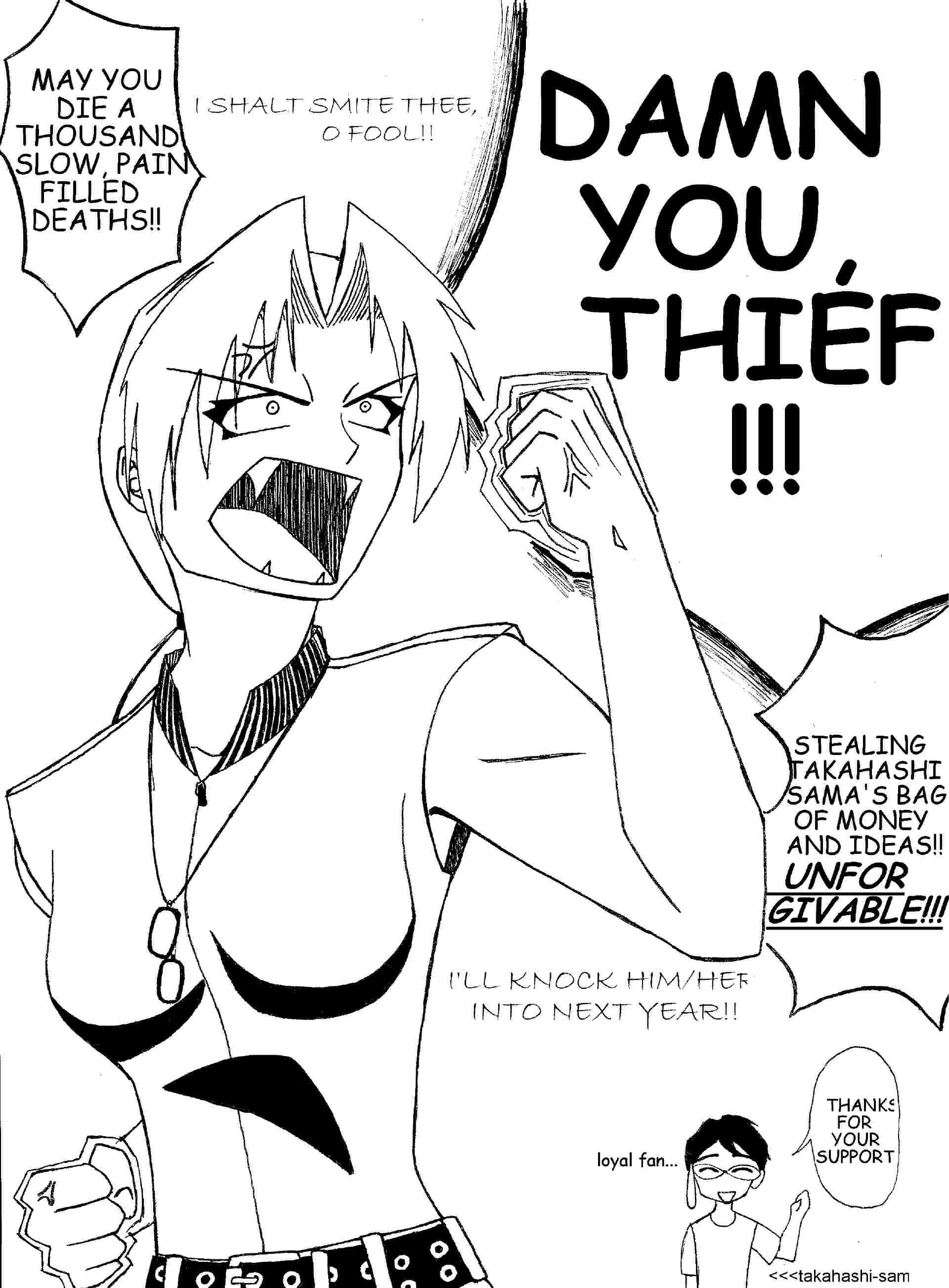 Darn you, thief! by DeathT-2