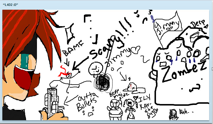 Total Iscribble BAMF by DeathTheKid8