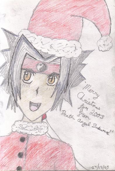 Merry Xmas from Rei by Death_Angel_Bakura