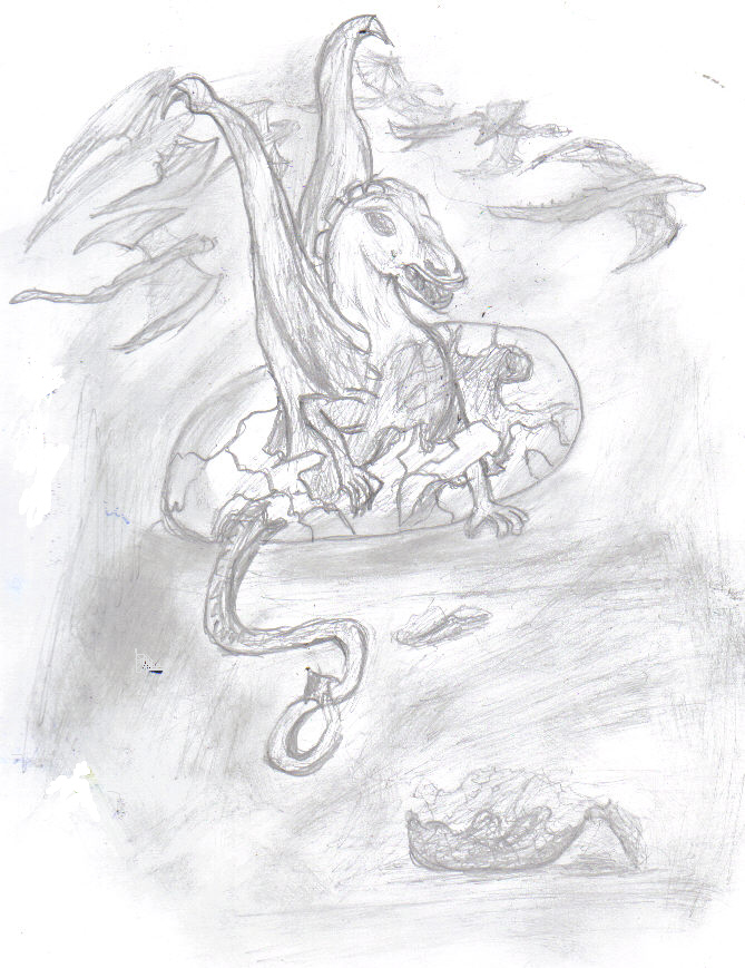 dragon hatchling by Deathseeker