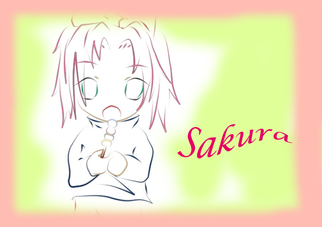 Another chibi Sakura by Dee_chan