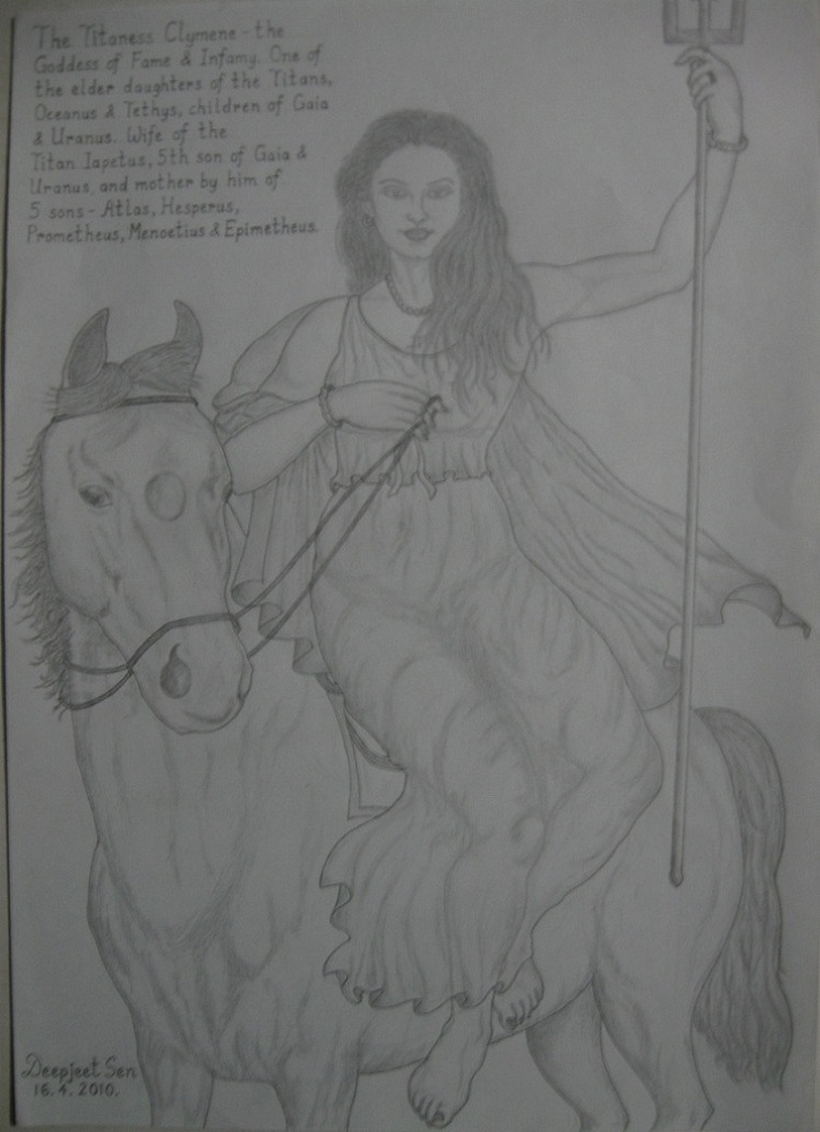 The Titaness Clymene by Deepjeet