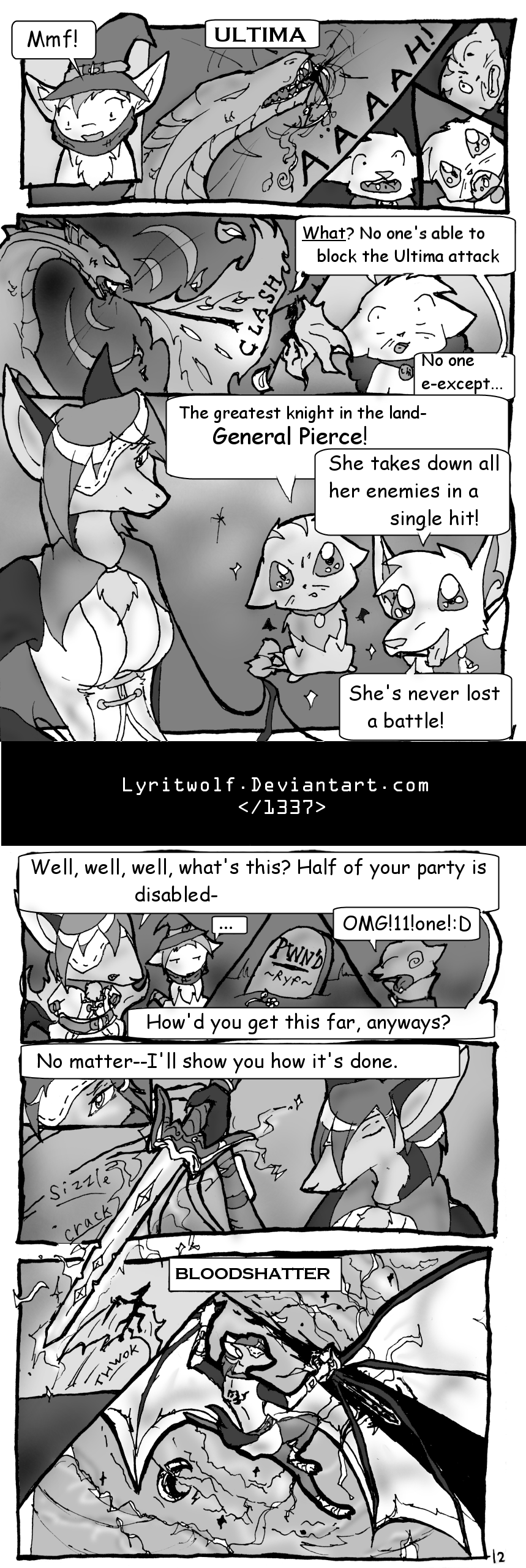 Final Furtasy - Pages 11-12 by Defiance