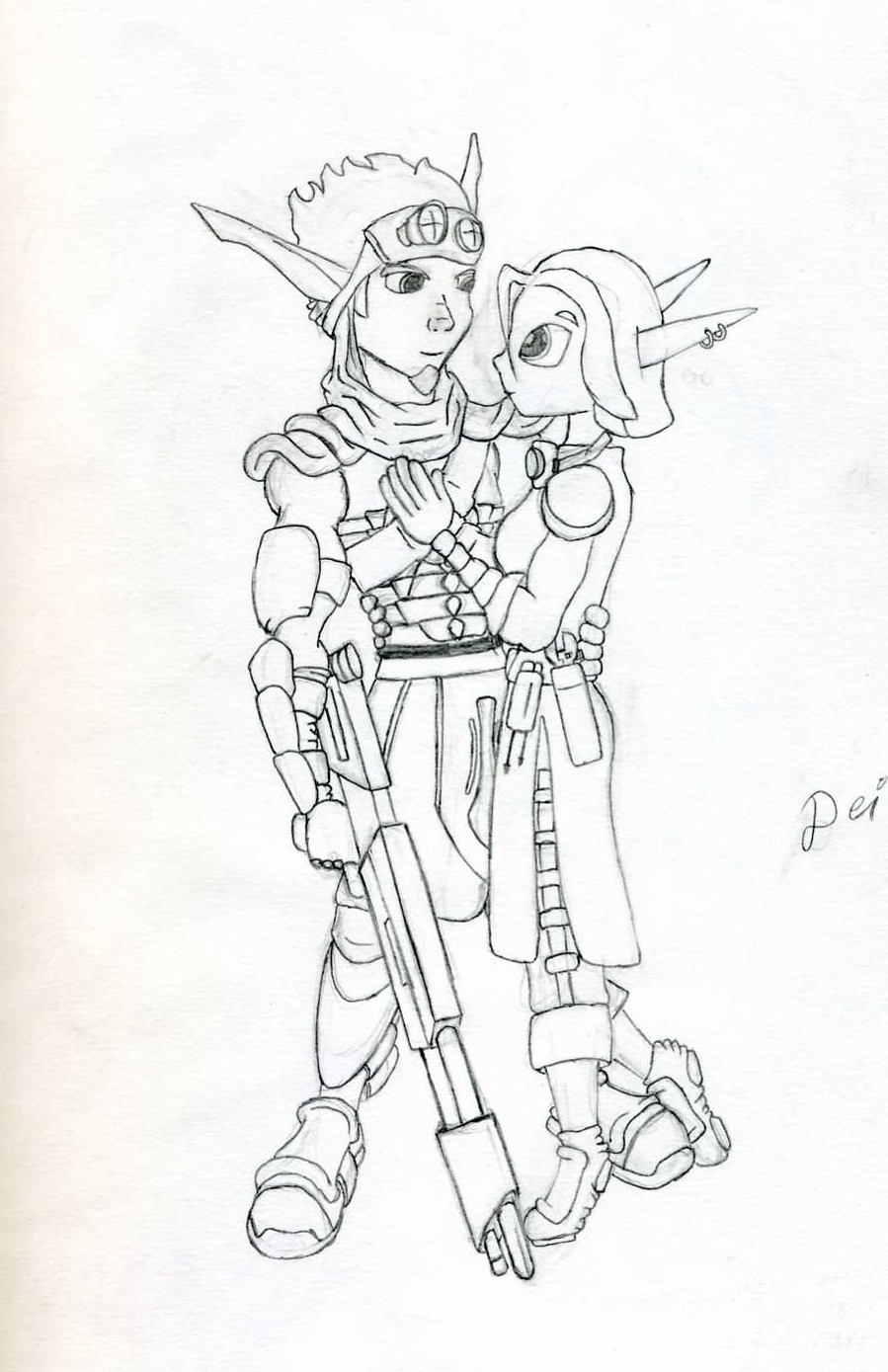 Jak and Keira- Prelim by Dei