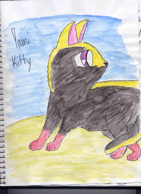 Yami Kitty!!!!!!!!! by Dementor