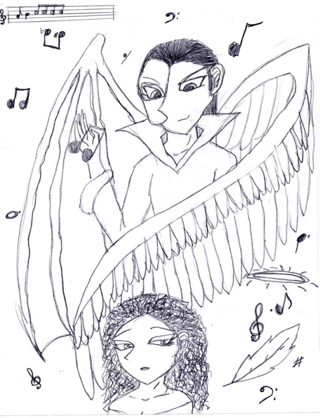 Angel of Music *for Meowchi's contest* by Dementor