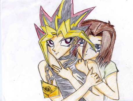 Old pic of Yami and Me. by Dementor