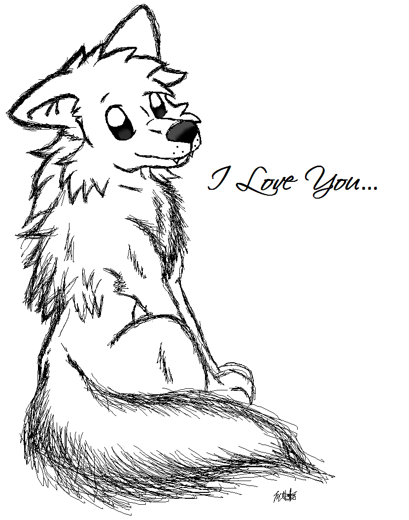 I Love You by DemieWolfie