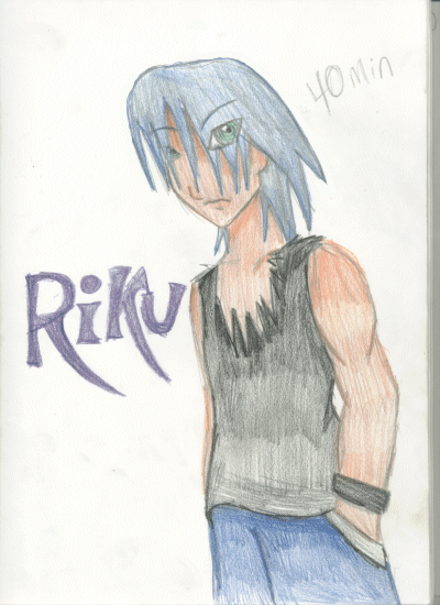 Riku, in his new outfit by Demon_Angel_of_Hell