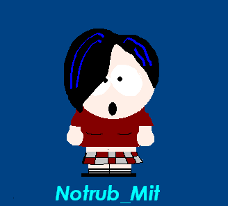 for Notrub_Mit! Notrub_Mit as a South Park Charact by Demon_Angel_of_Hell