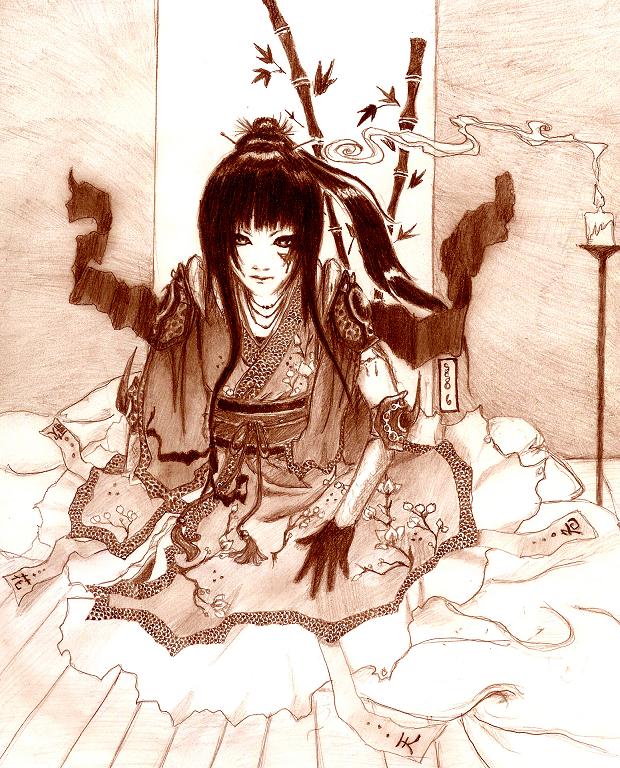 Warrior Hana:. by Demon_Child_Shinji