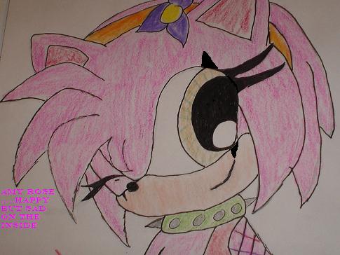 amy....happy but sad on the inside by DemonessDarkFlame