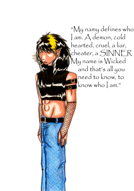 Wicked Sinner by DemonessofRedSnow