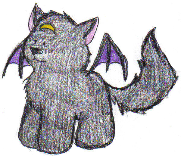 Black wolf thing(for blackdragon_518) by Demonfoxkitty