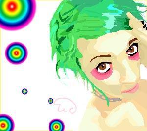 Green Hair by Demongirl101