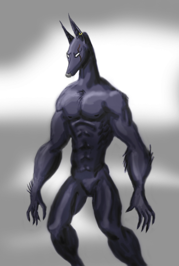 Werehound by DemonicAngel