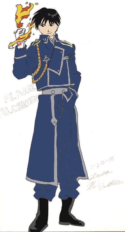Roy Mustang (color) by Derufin