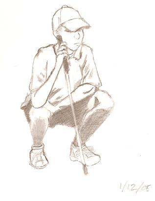Golfer by Derufin