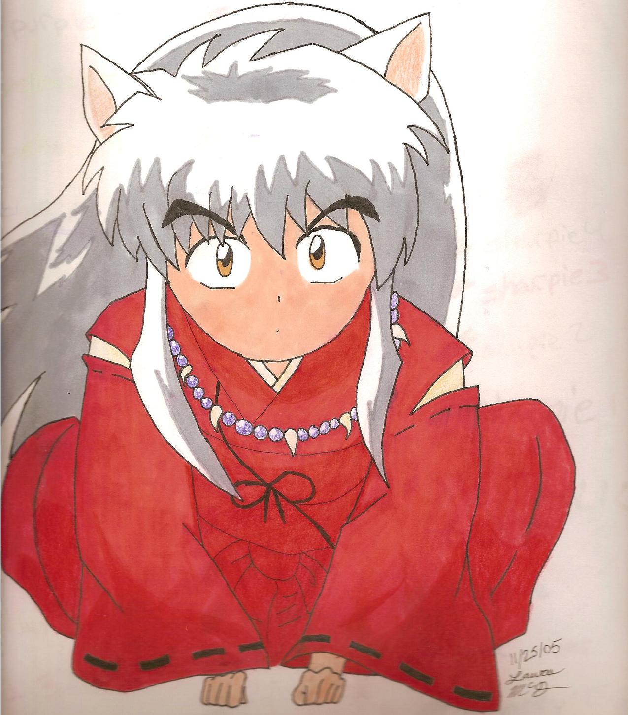 Chibi Inuyasha by Derufin