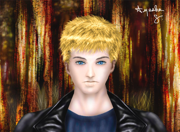 Blond Dude's Portrait by DesertCobra31