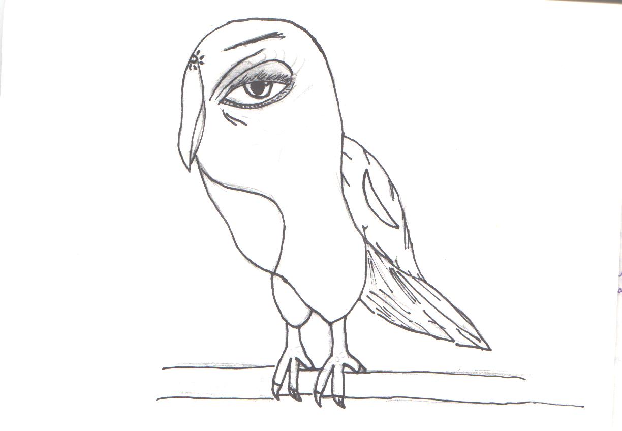 Weird Owl Thingie by DesertQueen