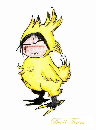 It's not easy.... to be chocobo by Devil_Tears