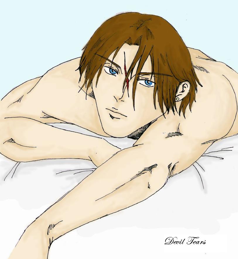 Squall on the bed by Devil_Tears
