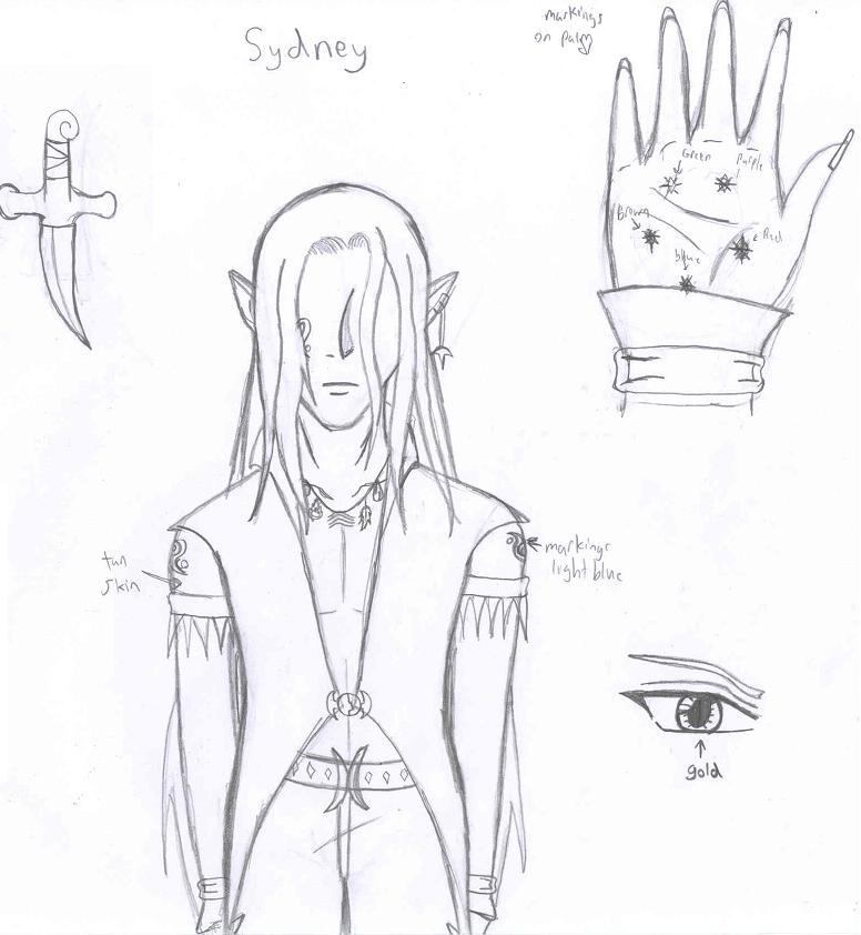 Sydney Character Sketch by Devilofdarkness