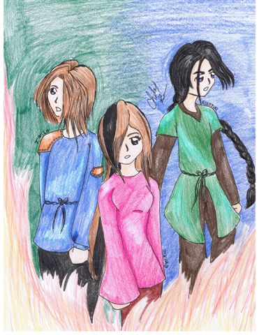 Ryo, Riko, and Niko by DevilsLady