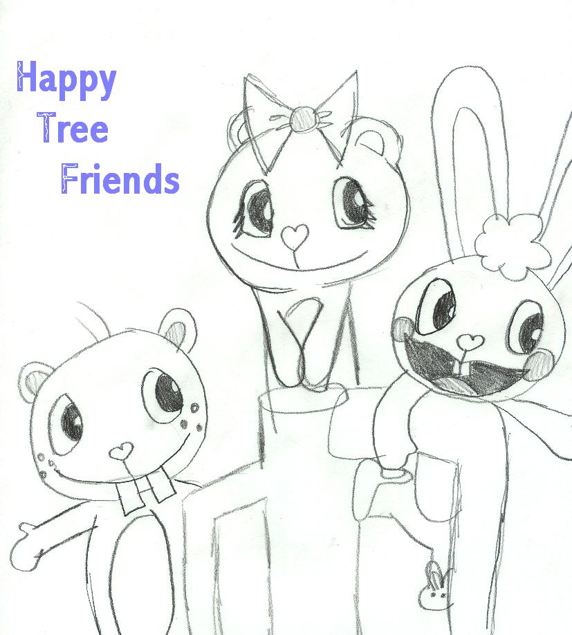 Happy Tree Friends!!!!! by DevilzMoon06660
