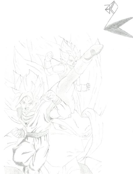 Goku Vegeta - Fusion by Devilzero