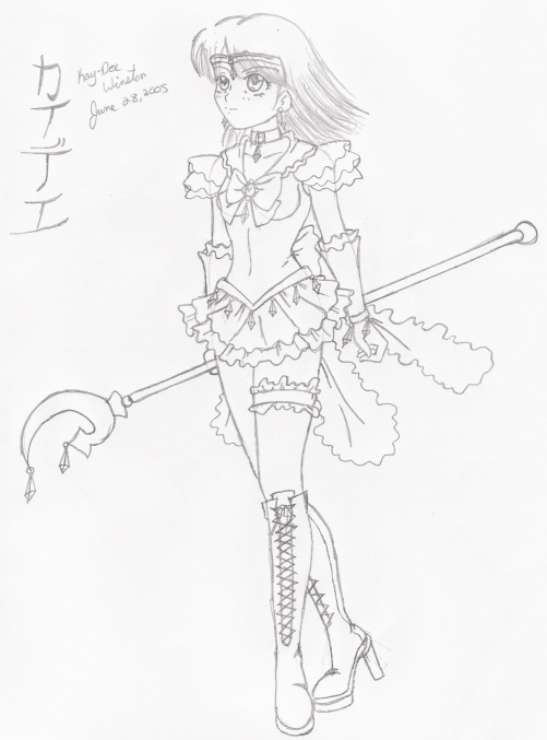 Sailor Saturn, Scout of Death by DevinsBabe06