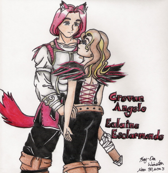 Crevan and Ealaine by DevinsBabe06