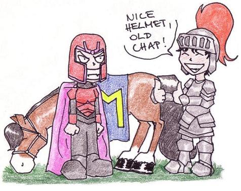 Magneto and the middle age by DezWagner