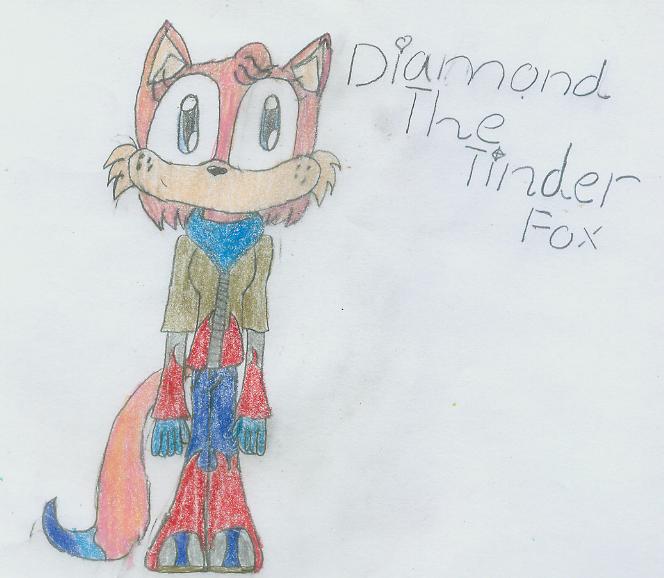 Diamond The Tinber Fox by DiamondTheTinberFox
