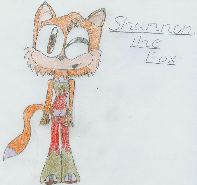 Shanno the fox by DiamondTheTinberFox