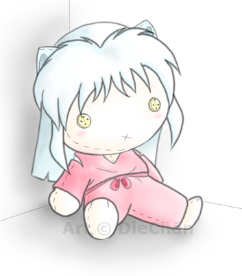 Request - Inuyasha Plush by DieChan