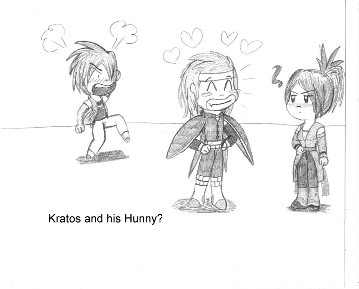 -Kratos and His Hunny?- by DigiDolphin