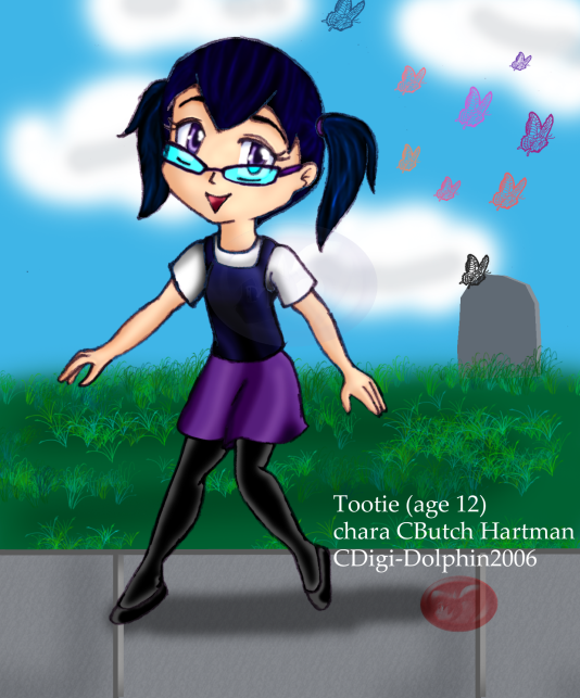 Tootie age 12 by DigiDolphin