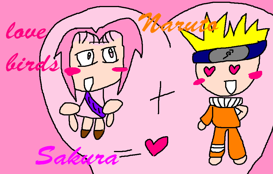 Naruto+Sakura 4 ever (not hinata!) by Diomondcookie9