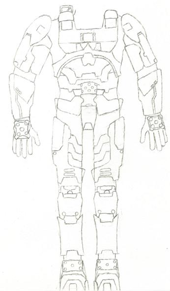 Master Chief's Armor by Dirkius