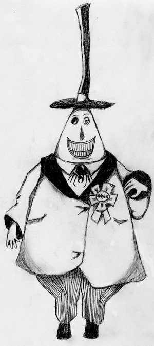 Mayor of Halloween Town by DismalSpecter