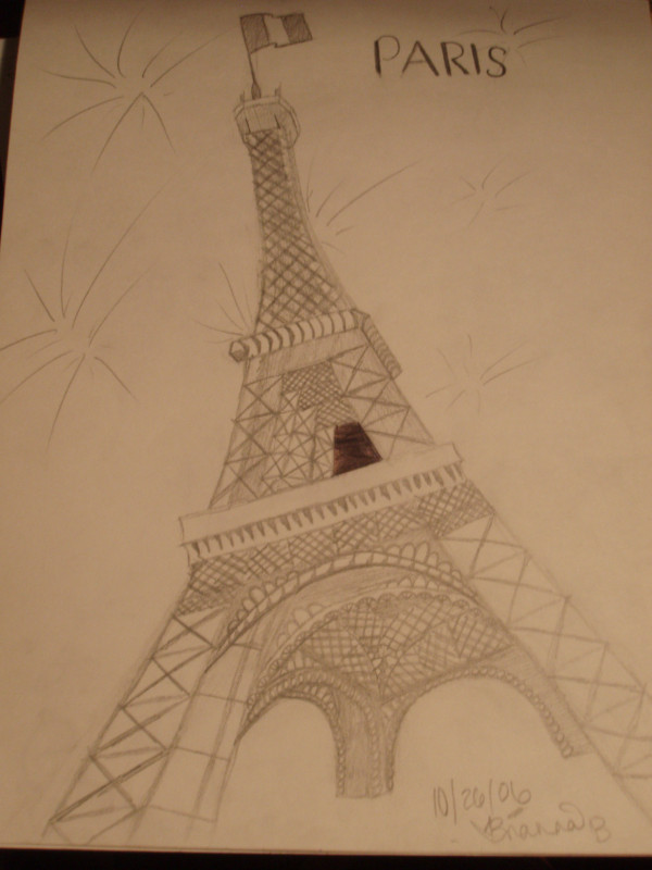 Eiffel Tower by DisneyDork