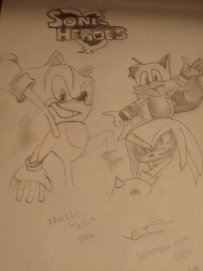 Sonic Heros by DisneyDork