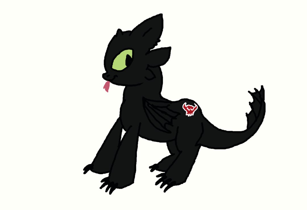 Toothless by DisneyFangirl