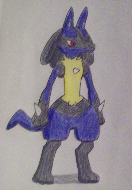 Lucario by DistantDragon
