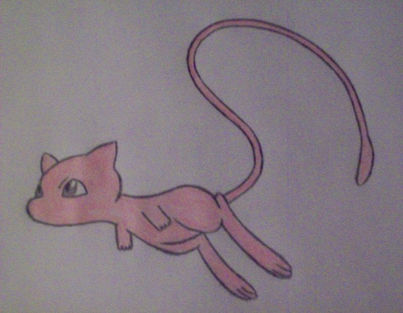 Mew by DistantDragon