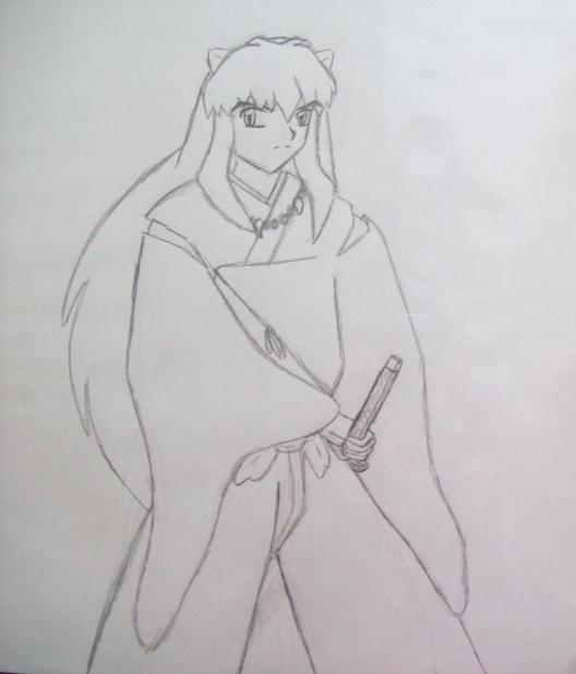 Inuyasha pose practice by DistantDragon