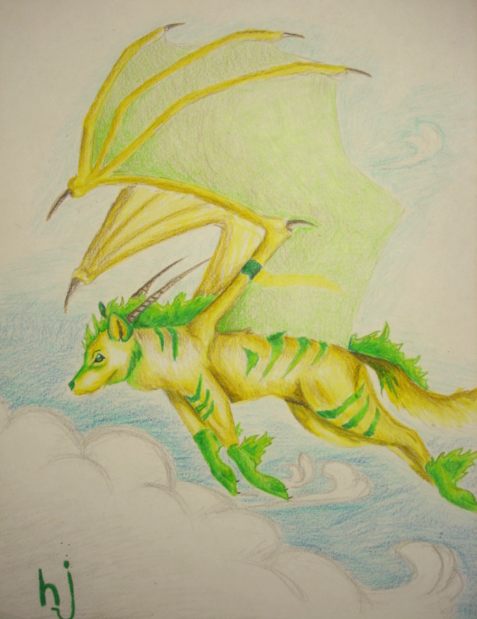 Cloud Dancer for AlphaTimberWulf by DivineWolf